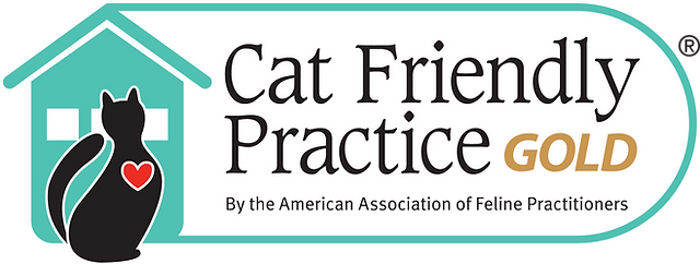 Gold certified cat-friendly practice logo